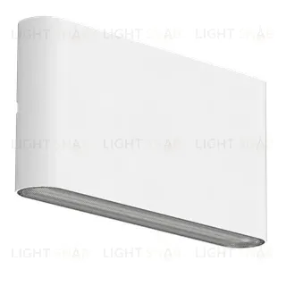 Уличный настенный светильник Arlight SP-FLAT-S175x90-2x5W Day4000-MIX (Белый, 75 deg, 230V) (IP65 Металл) 063610 063610