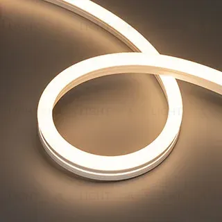 Светодиодная лента герметичная Arlight MOONLIGHT-PRO-SIDE-X320-12x24mm 48V Warm3000 (10 W/m, IP67, 30m, wire x2) (Вывод боковой) 061059 061059