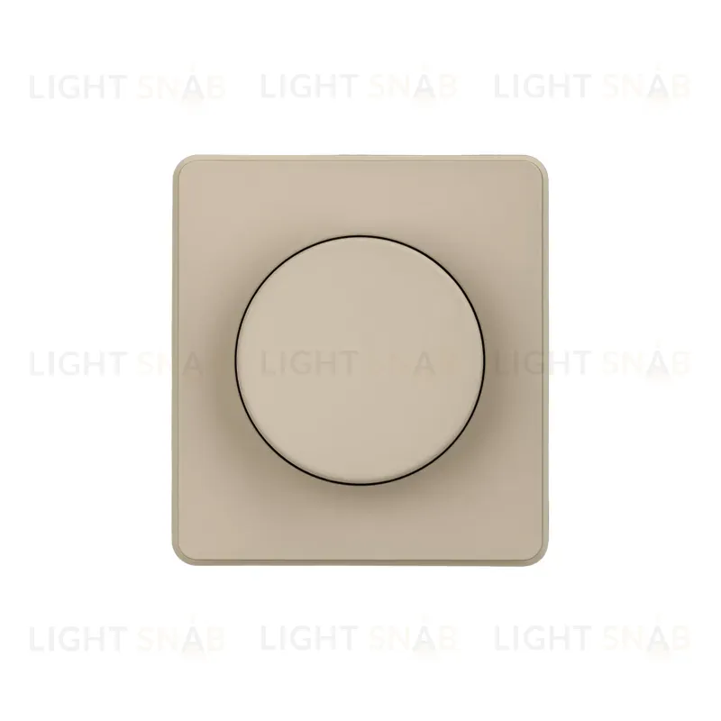 Светорегулятор ROUND (диммер) 300Вт с/у шелк KRANZ KR-78-0732-7 KR-78-0732-7