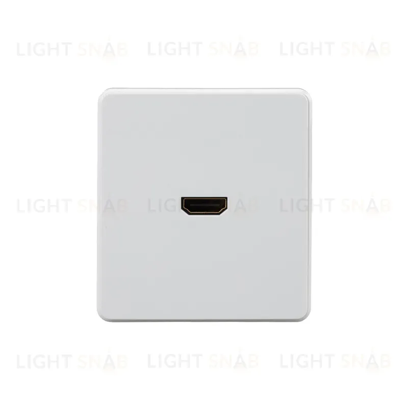 Розетка ROUND HDMI с/у перламутр KRANZ KR-78-0730-1 KR-78-0730-1