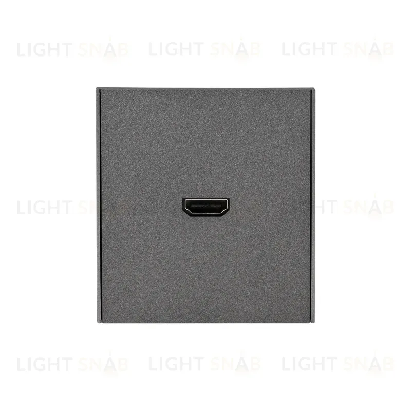 Розетка STRONG HDMI с/у графит KRANZ KR-78-0730-6 KR-78-0730-6