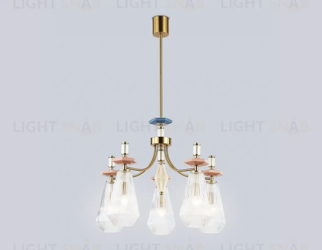 Люстра на штанге Ambrella Light High Light Ceramo Modern LH53183 LH53183