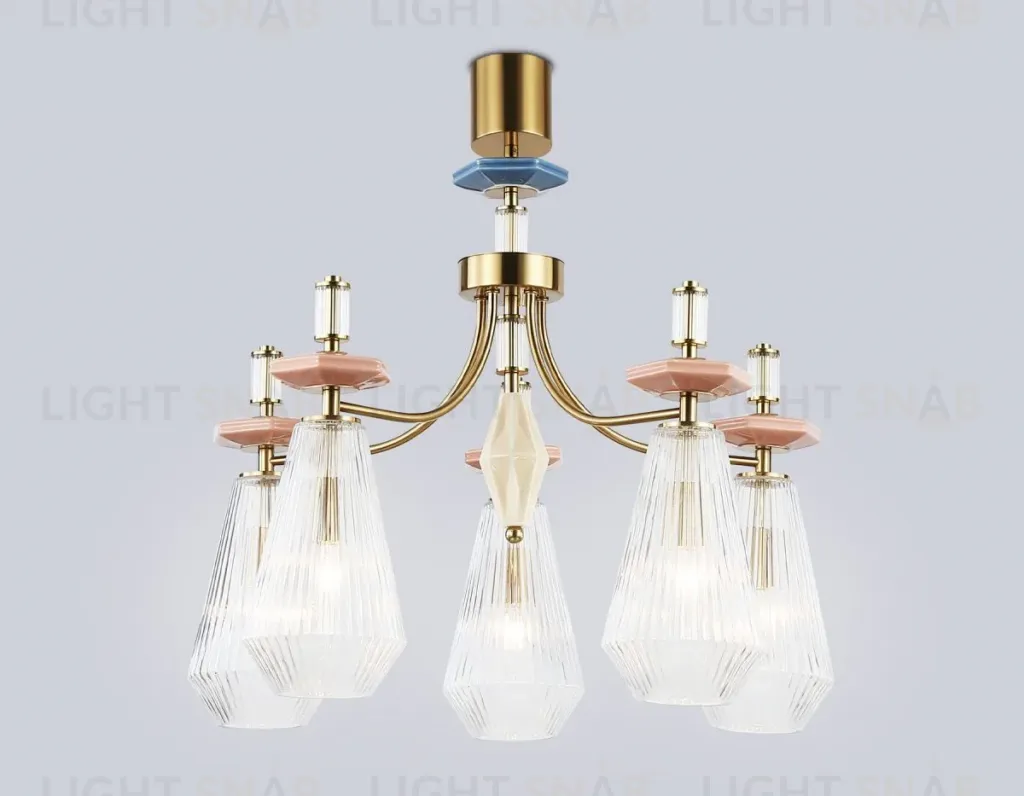 Люстра на штанге Ambrella Light High Light Ceramo Modern LH53183 LH53183