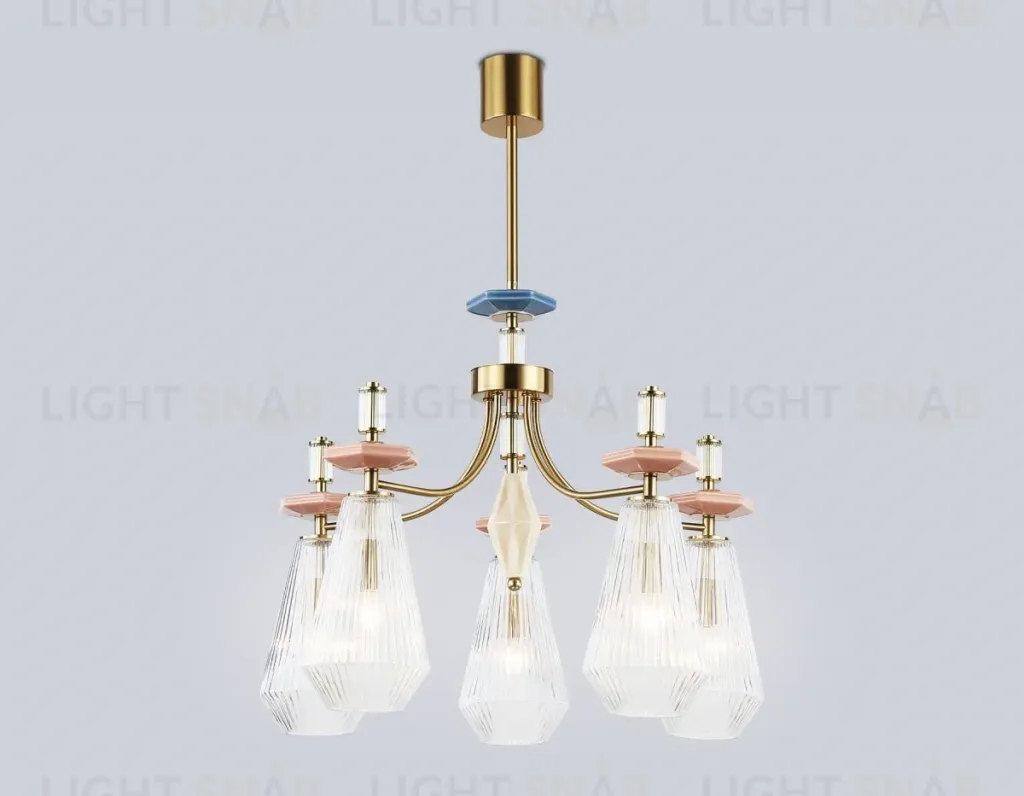 Люстра на штанге Ambrella Light High Light Ceramo Modern LH53183 LH53183