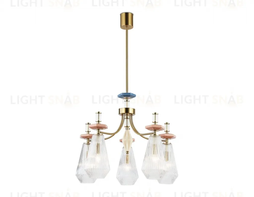Люстра на штанге Ambrella Light High Light Ceramo Modern LH53183 LH53183