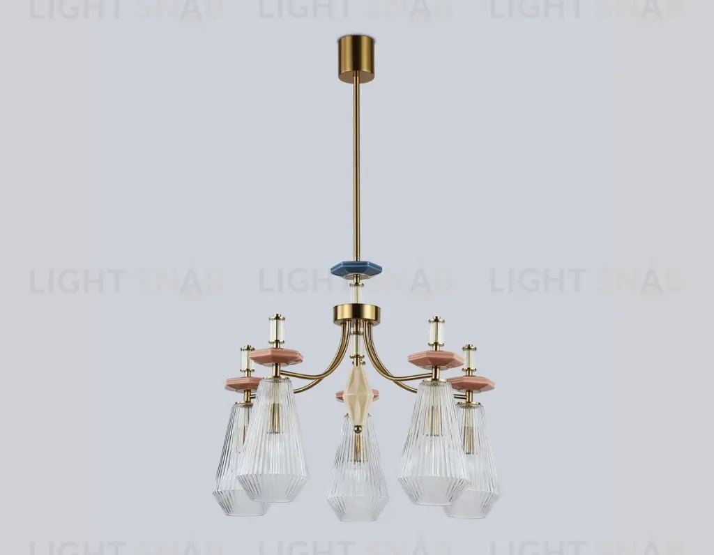 Люстра на штанге Ambrella Light High Light Ceramo Modern LH53183 LH53183