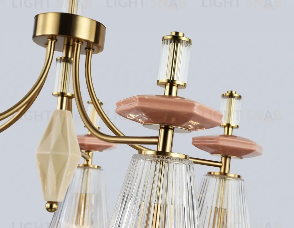 Люстра на штанге Ambrella Light High Light Ceramo Modern LH53183 LH53183
