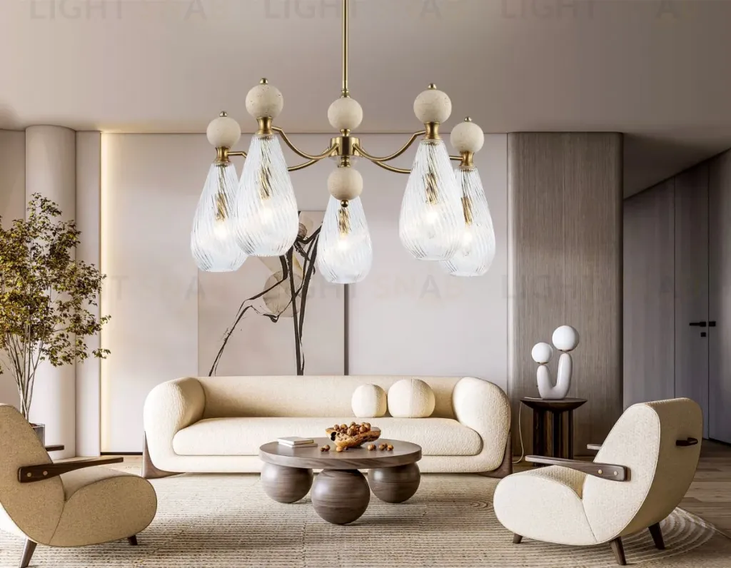 Люстра на штанге Ambrella Light High Light Ceramo Modern LH53286 LH53286
