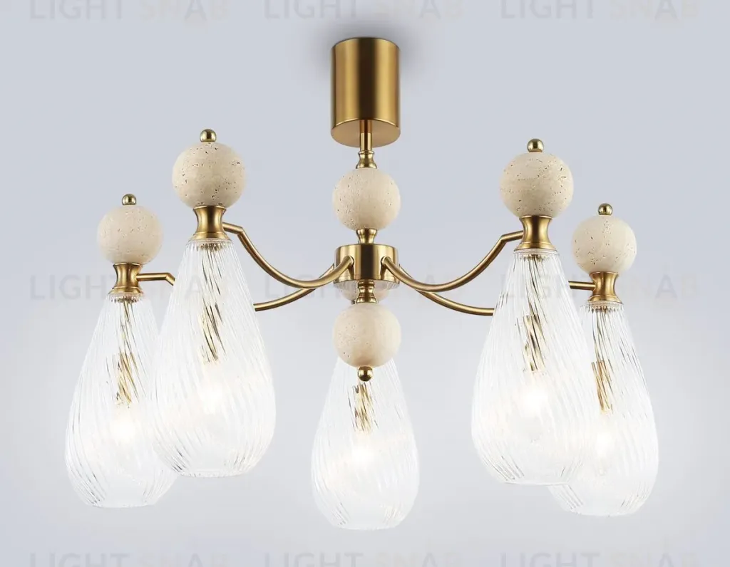Люстра на штанге Ambrella Light High Light Ceramo Modern LH53286 LH53286