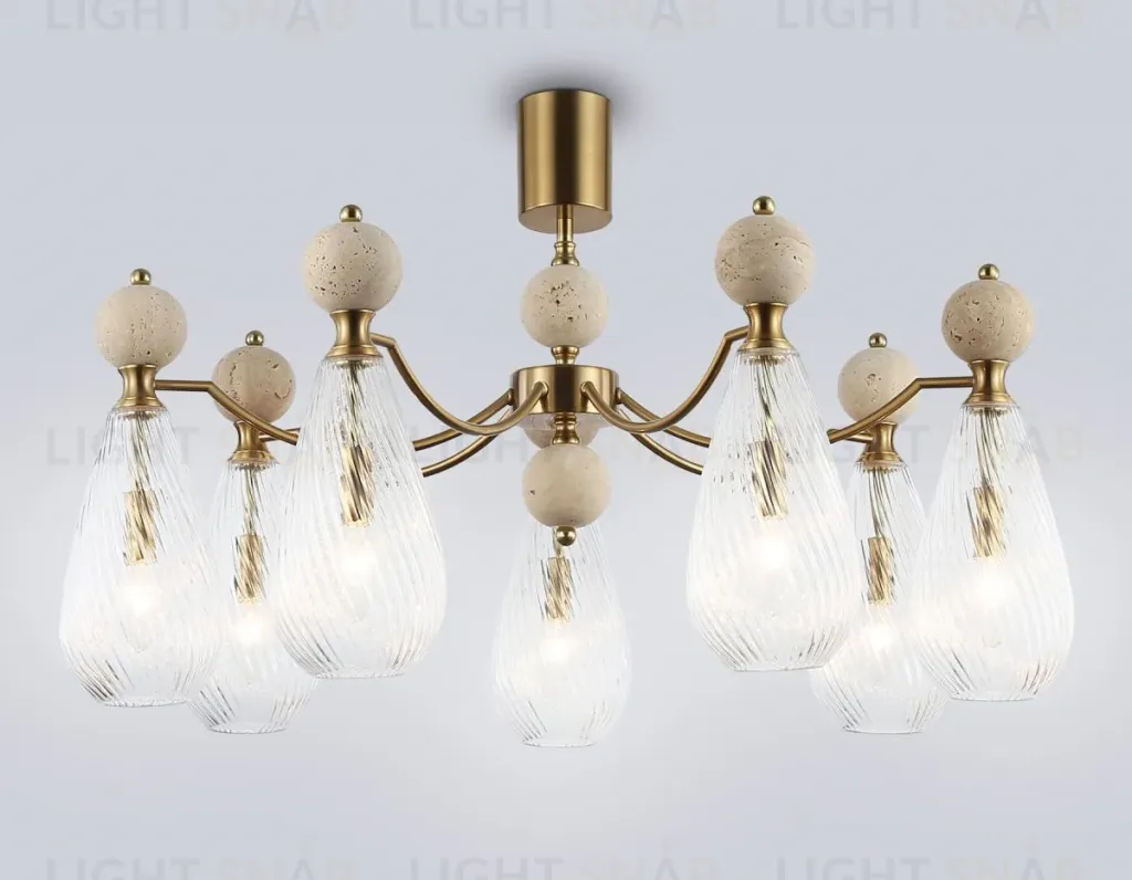 Люстра на штанге Ambrella Light High Light Ceramo Modern LH53287 LH53287