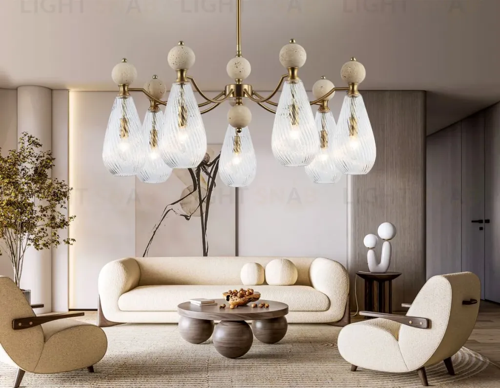 Люстра на штанге Ambrella Light High Light Ceramo Modern LH53287 LH53287