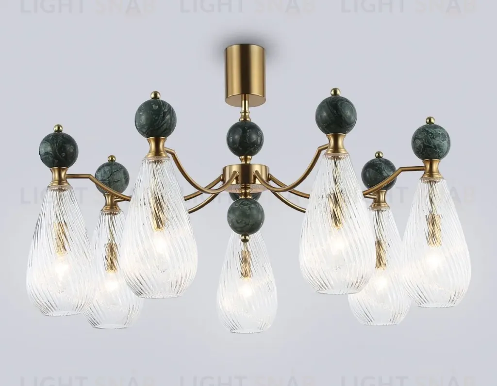 Люстра на штанге Ambrella Light High Light Ceramo Modern LH53293 LH53293