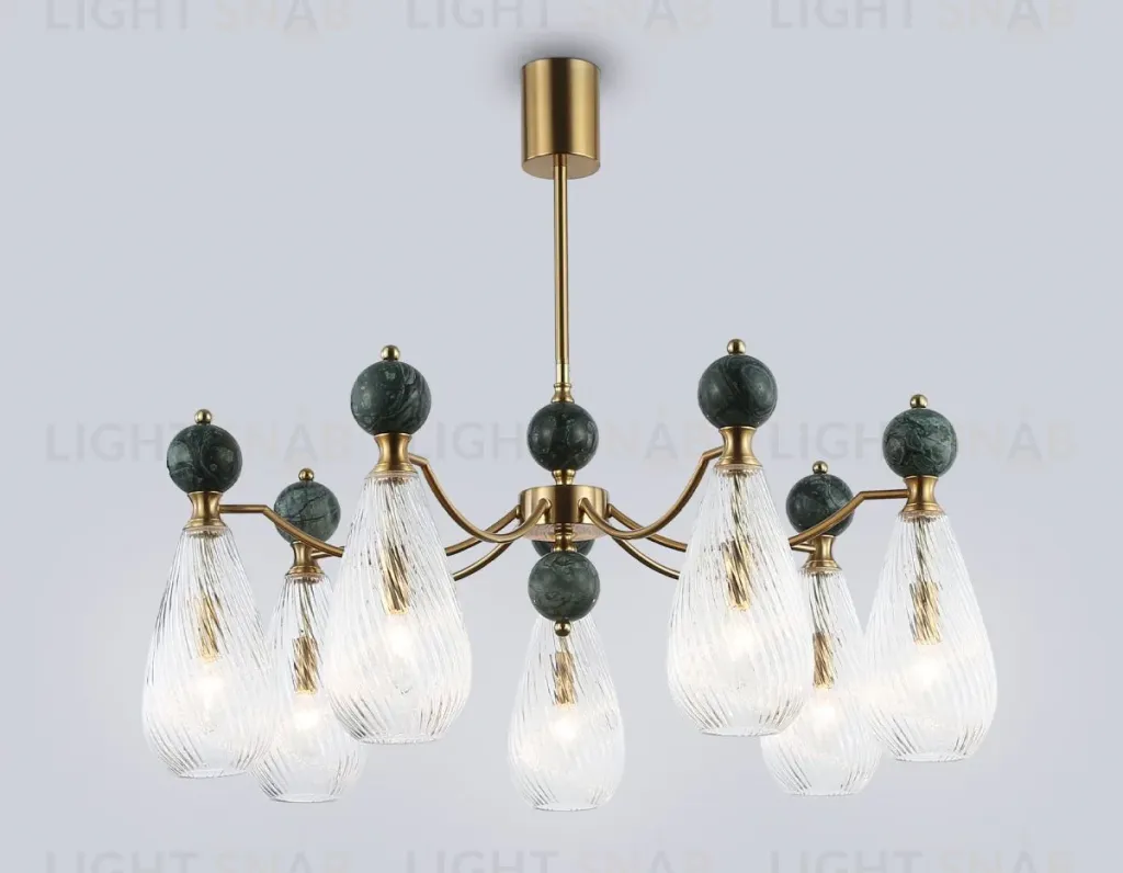 Люстра на штанге Ambrella Light High Light Ceramo Modern LH53293 LH53293