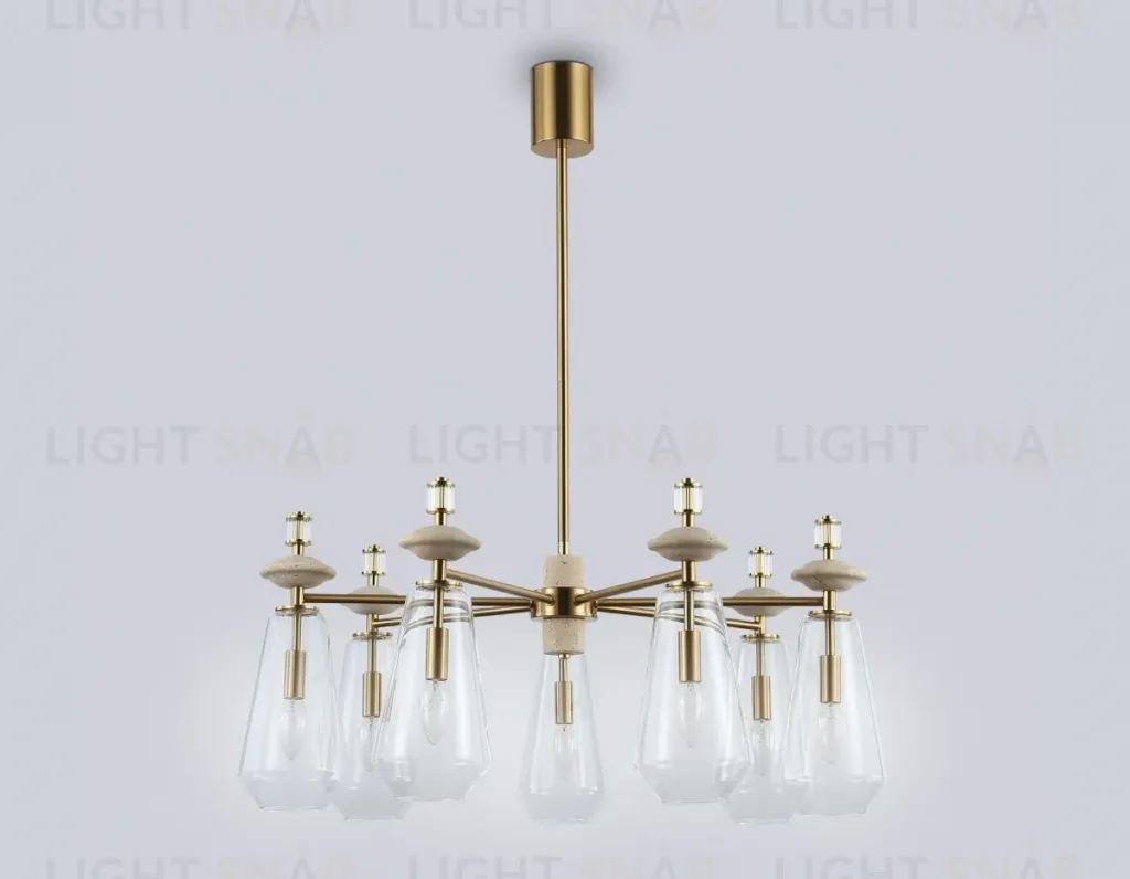 Люстра на штанге Ambrella Light High Light Ceramo Modern LH53306 LH53306