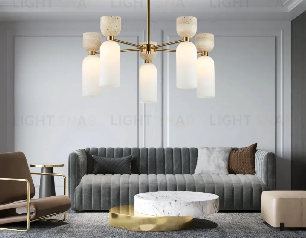 Люстра на штанге Ambrella Light High Light Ceramo Modern LH53325 LH53325