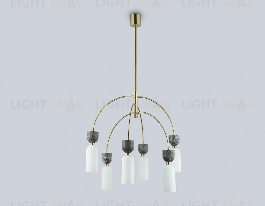 Люстра на штанге Ambrella Light High Light Ceramo Modern LH53333 LH53333