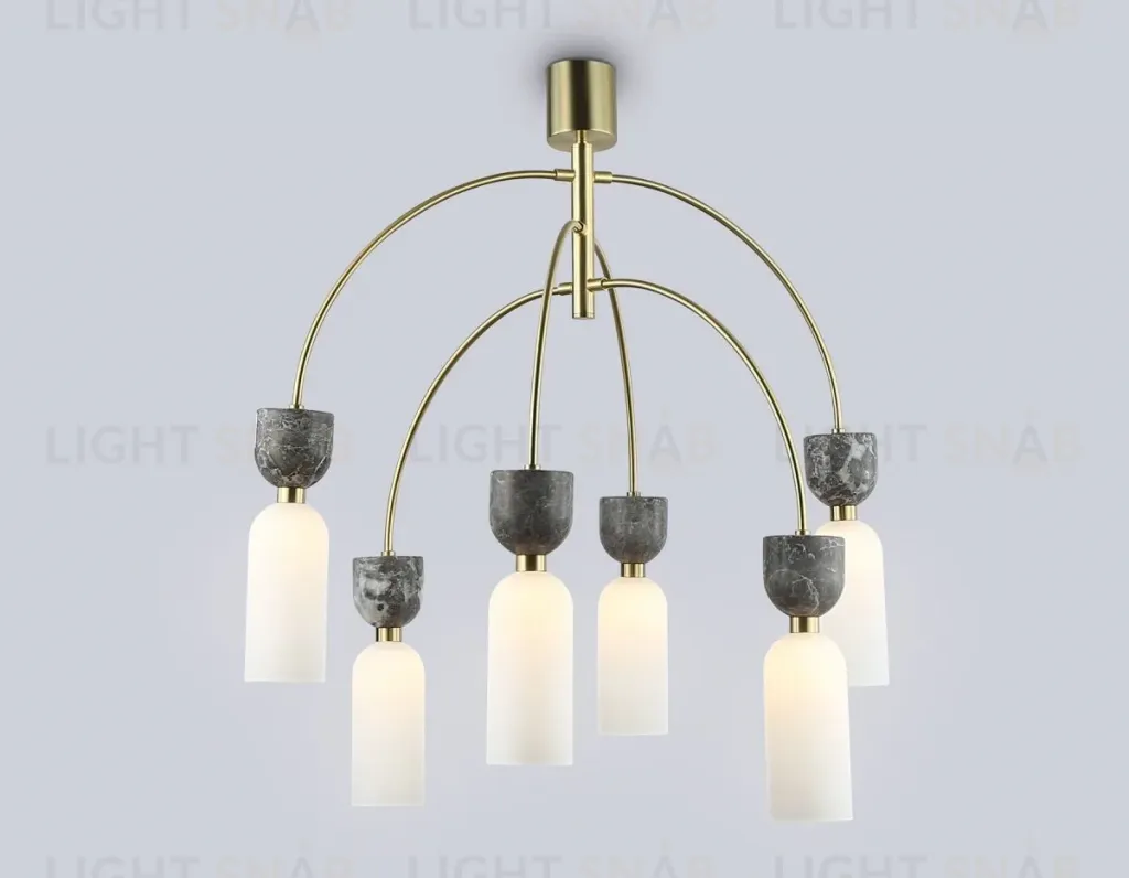 Люстра на штанге Ambrella Light High Light Ceramo Modern LH53333 LH53333
