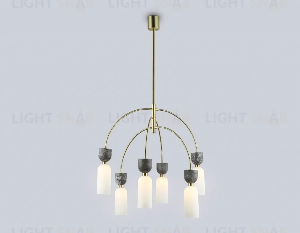 Люстра на штанге Ambrella Light High Light Ceramo Modern LH53333 LH53333