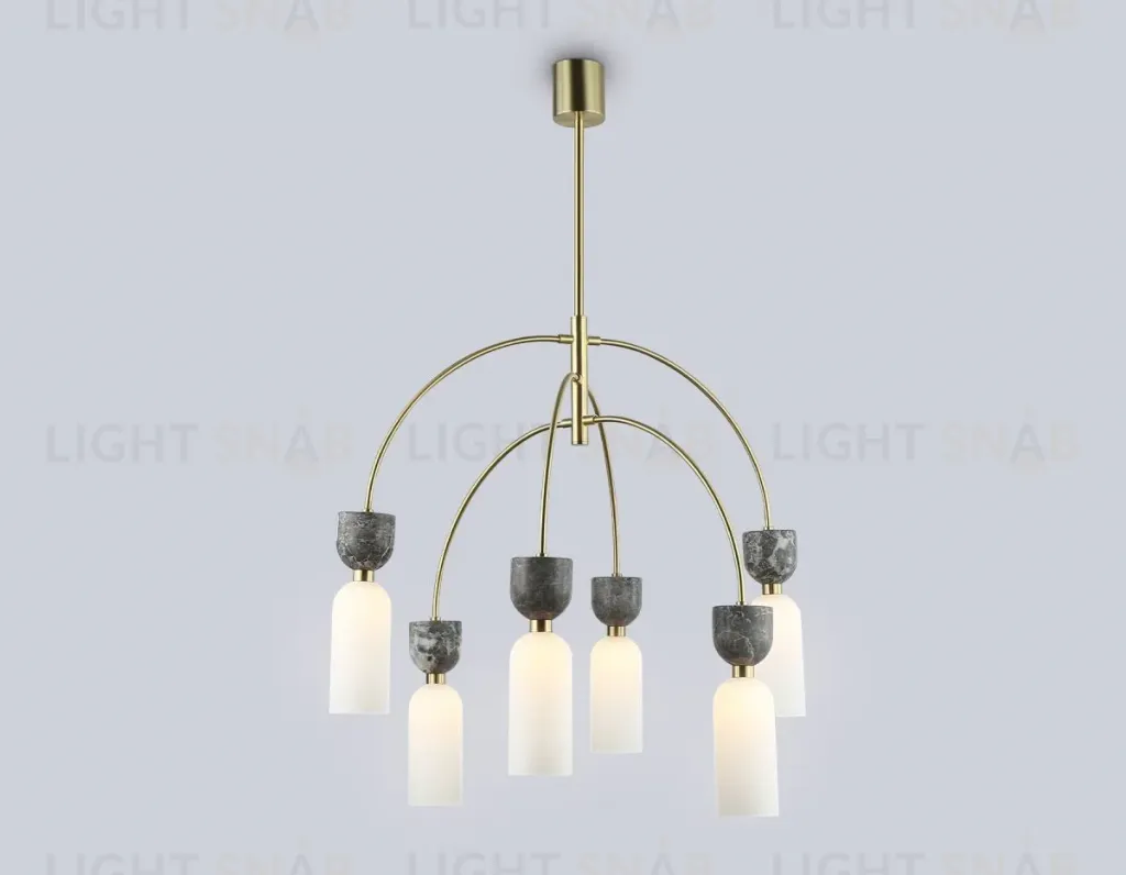 Люстра на штанге Ambrella Light High Light Ceramo Modern LH53333 LH53333