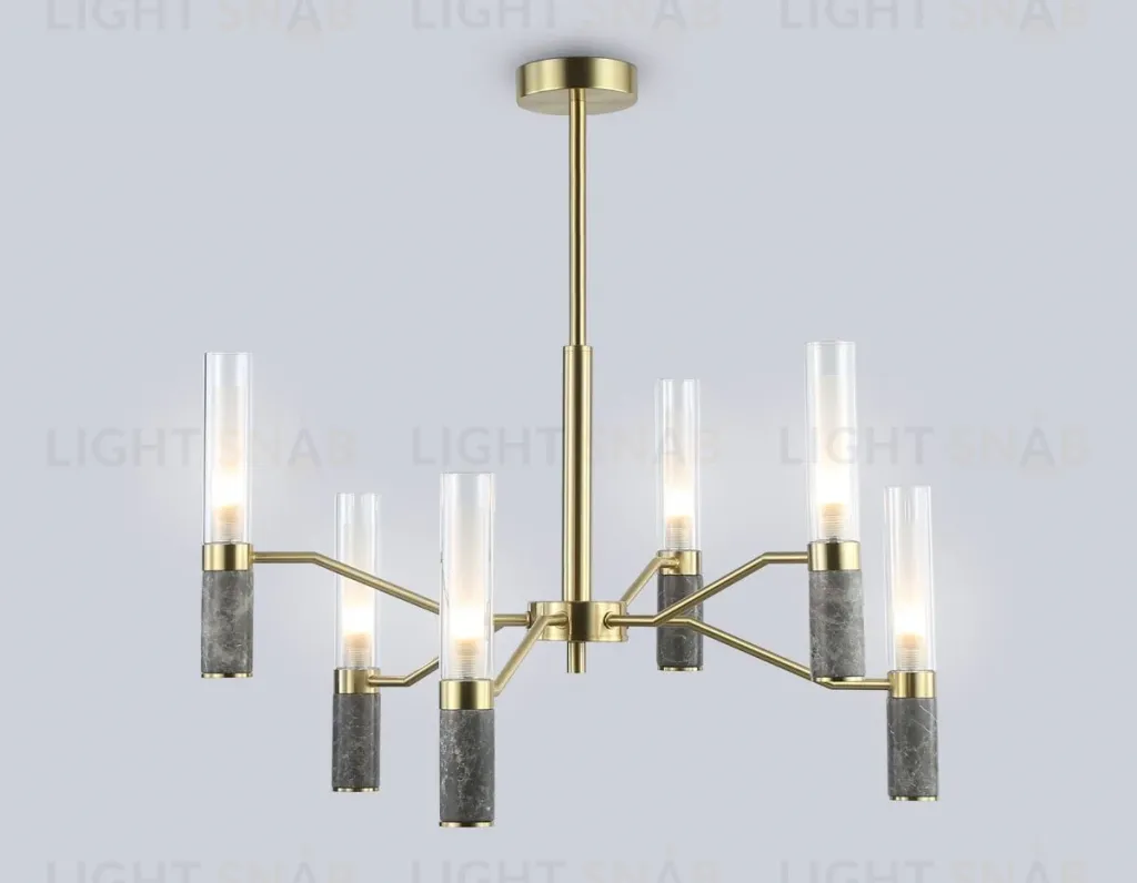 Люстра на штанге Ambrella Light High Light Ceramo Modern LH53353 LH53353