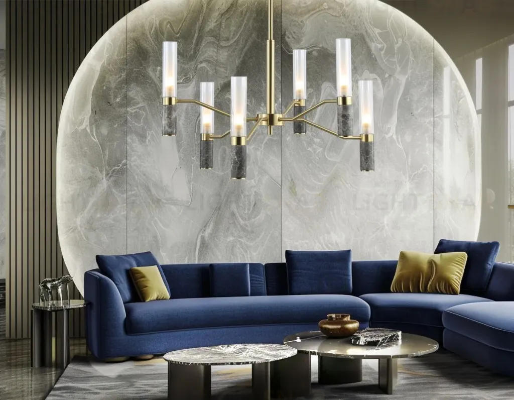 Люстра на штанге Ambrella Light High Light Ceramo Modern LH53353 LH53353
