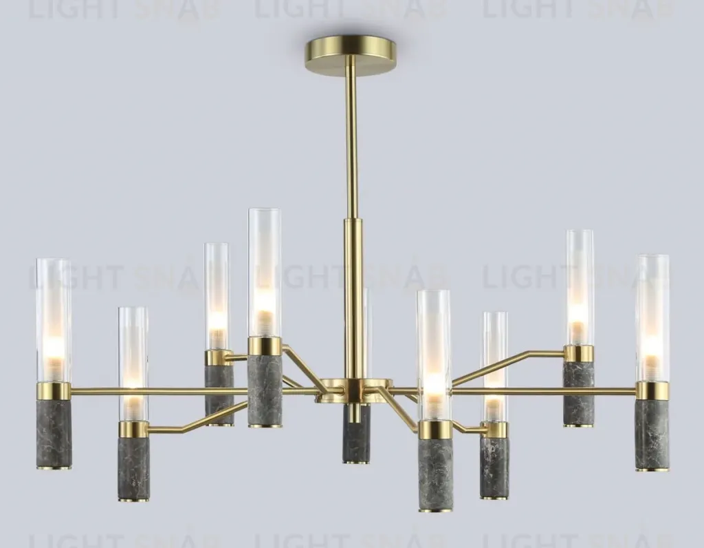 Люстра на штанге Ambrella Light High Light Ceramo Modern LH53355 LH53355