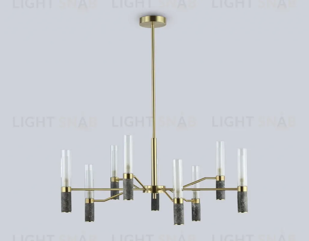 Люстра на штанге Ambrella Light High Light Ceramo Modern LH53355 LH53355