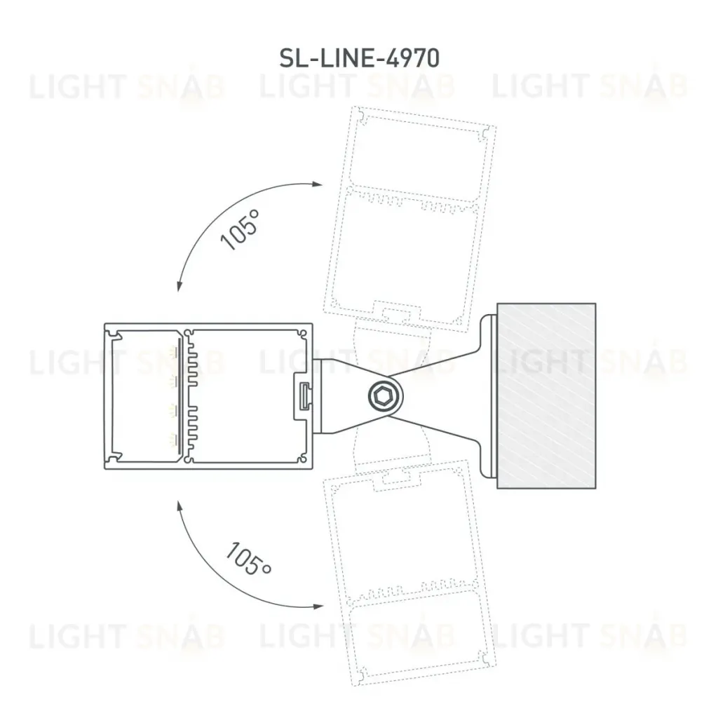 Профиль Arlight SL-LINE-4970-2000 BLACK (BY) (Алюминий) 062513 062513