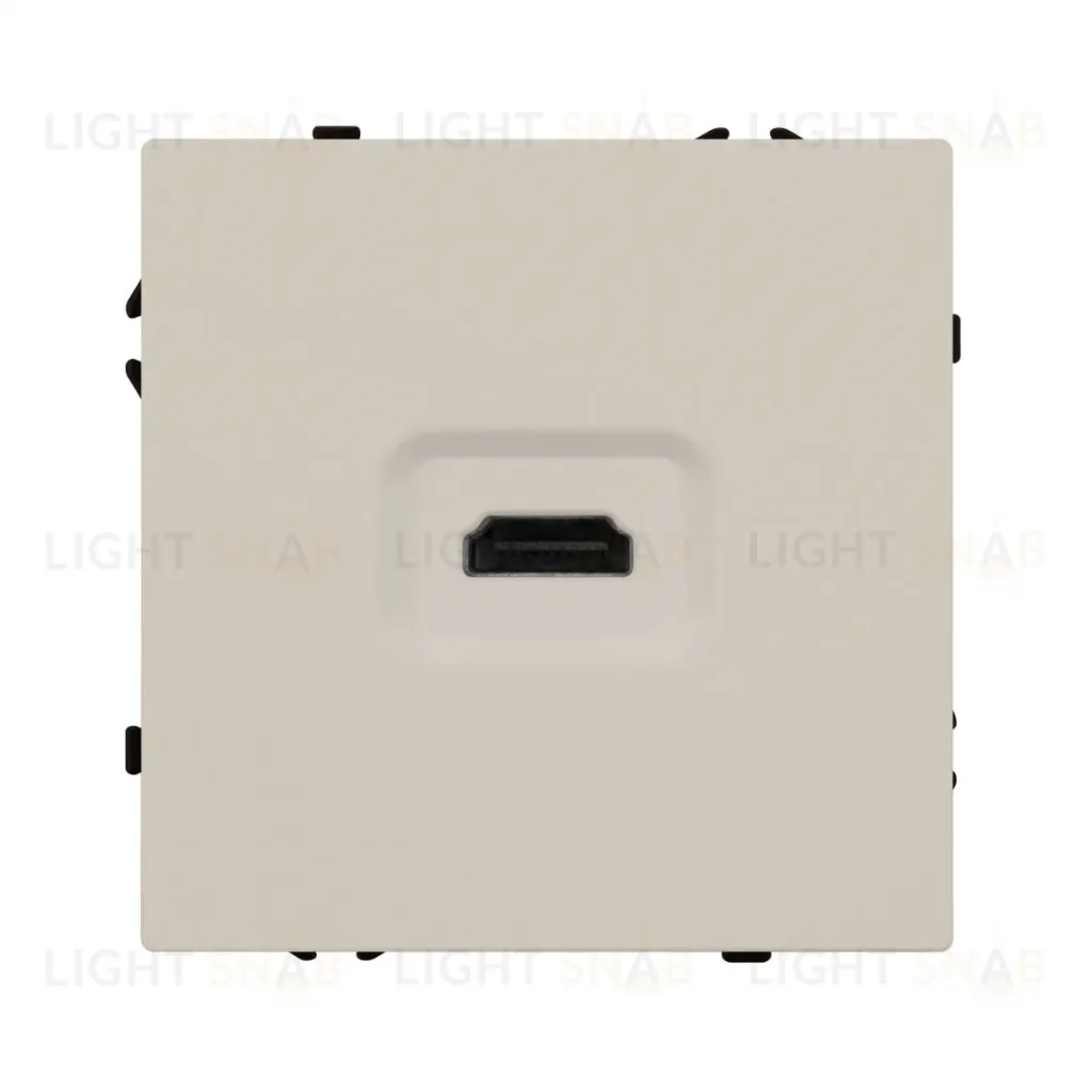 Розетка HDMI софт-тач кашемир Arlight SCT-MHD1-SFPL-CA 061842(1) 061842(1)
