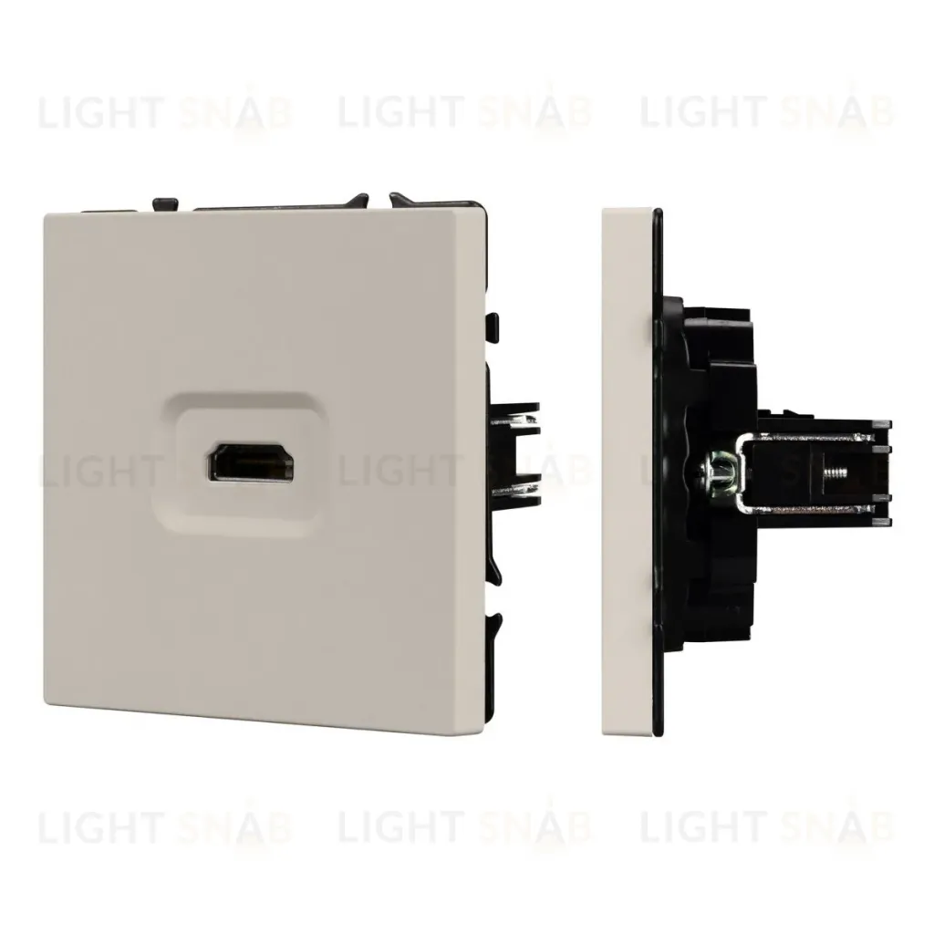 Розетка HDMI софт-тач кашемир Arlight SCT-MHD1-SFPL-CA 061842(1) 061842(1)