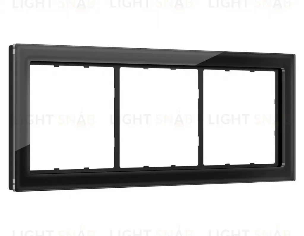 Рамка SIGMA Briz (Черный Стекло закаленное натуральное) 3-ая Ambrella Volt SF350803 SF350803
