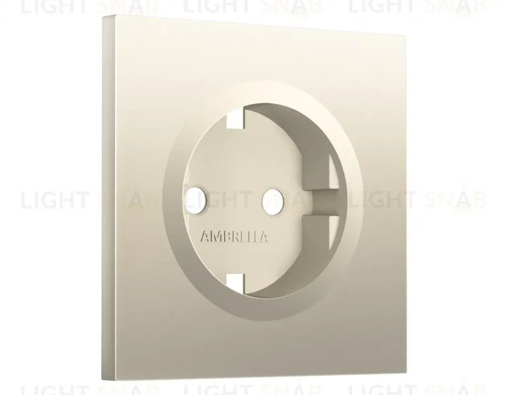 Лицевая панель SIGMA (Шелк) для электрической розетки с/з QUANT PRO Ambrella Volt SP5460 SP5460