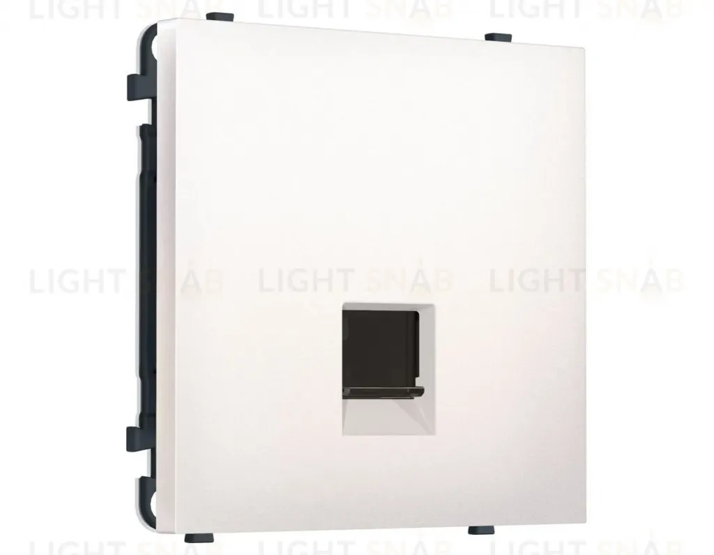 Комплект механизма компьютерной розетки SIGMA Жемчуг RJ-45 Ambrella Volt MS212010 (SP2120, PR188) MS212010