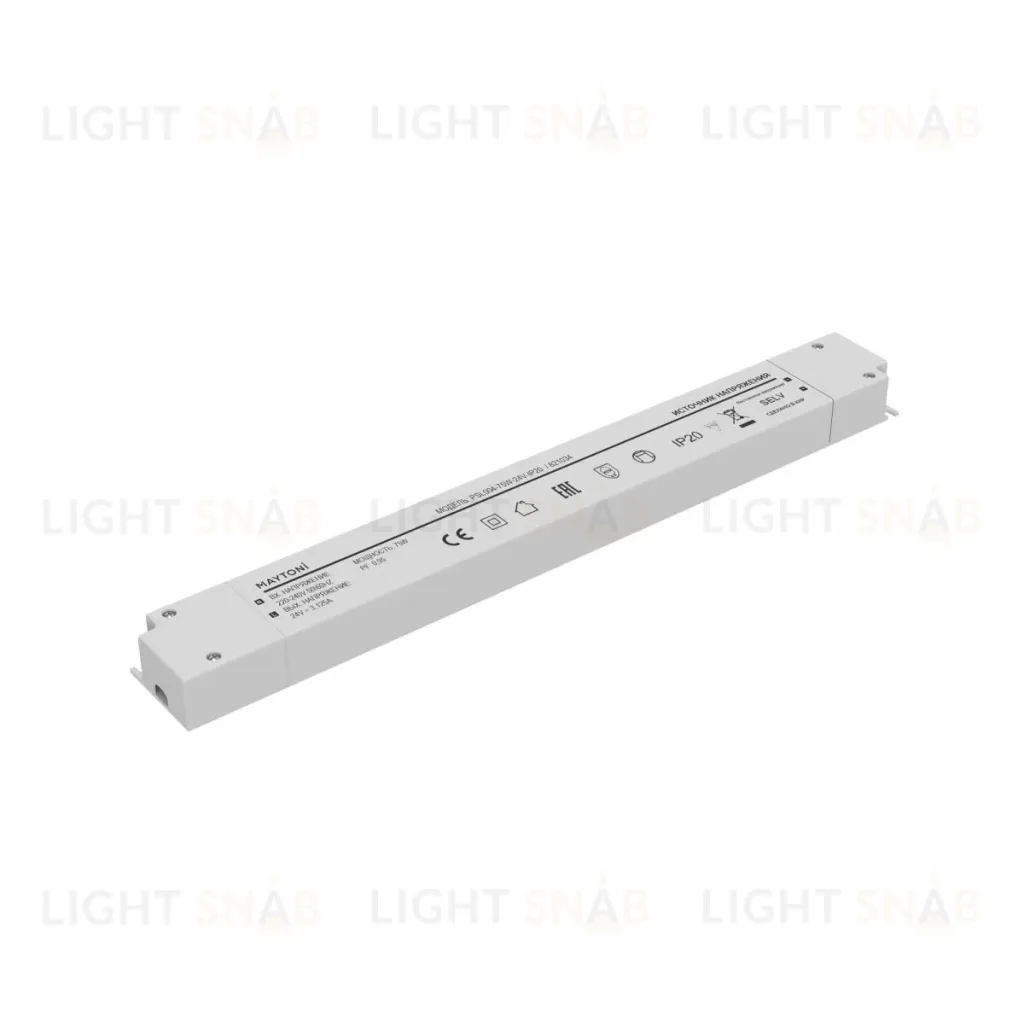 Источник напряжения Maytoni Led Strip PSL004 24В 75Вт IP20 821034 821034