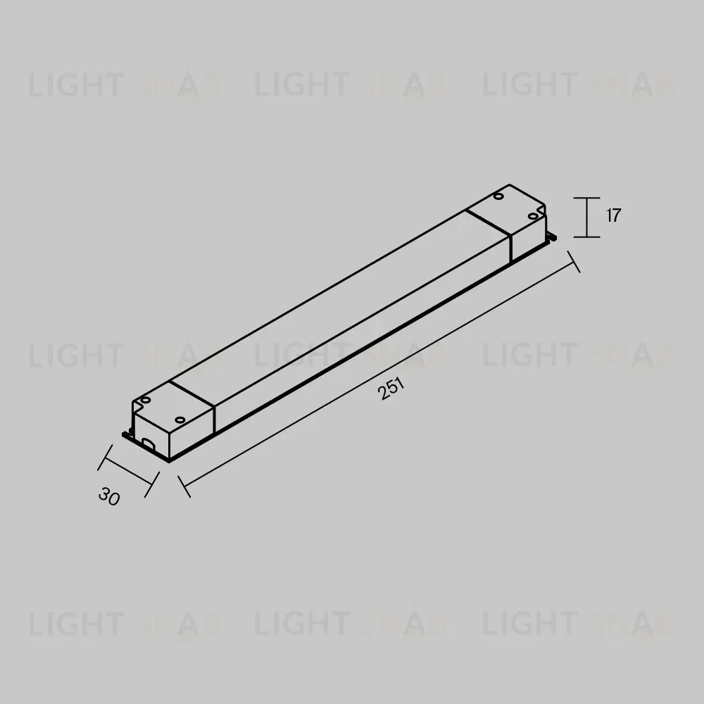 Источник напряжения Maytoni Led Strip PSL004 24В 75Вт IP20 821034 821034