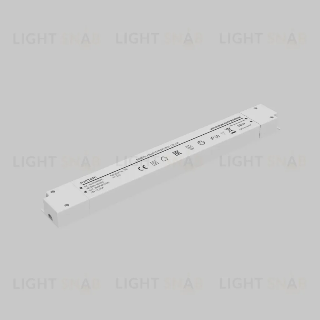 Источник напряжения Maytoni Led Strip PSL004 24В 75Вт IP20 821034 821034