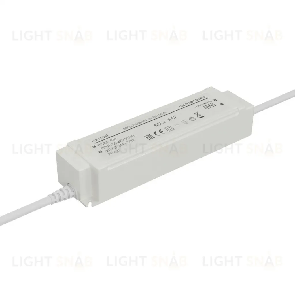 Источник напряжения Maytoni Led Strip PSL026 24В 60Вт IP67 822018 822018