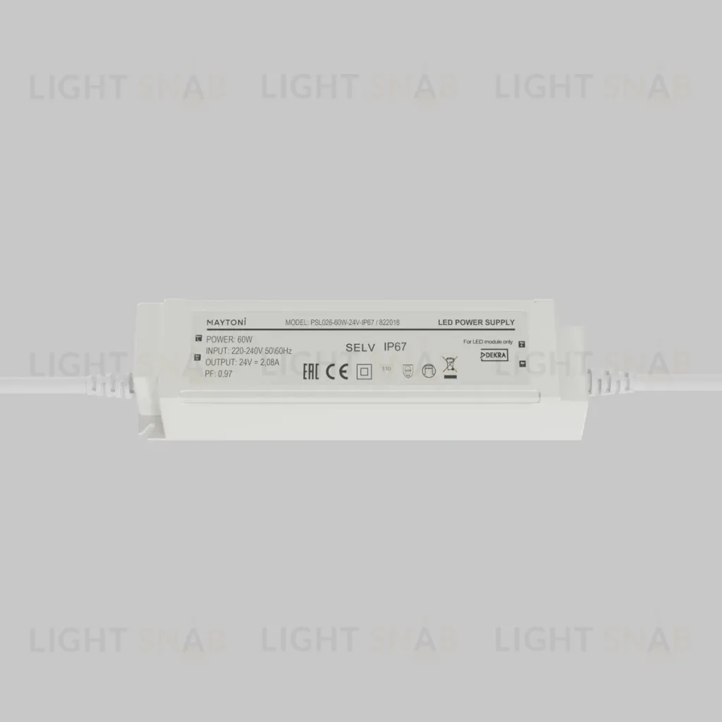 Источник напряжения Maytoni Led Strip PSL026 24В 60Вт IP67 822018 822018