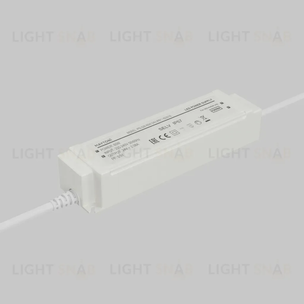 Источник напряжения Maytoni Led Strip PSL026 24В 60Вт IP67 822018 822018