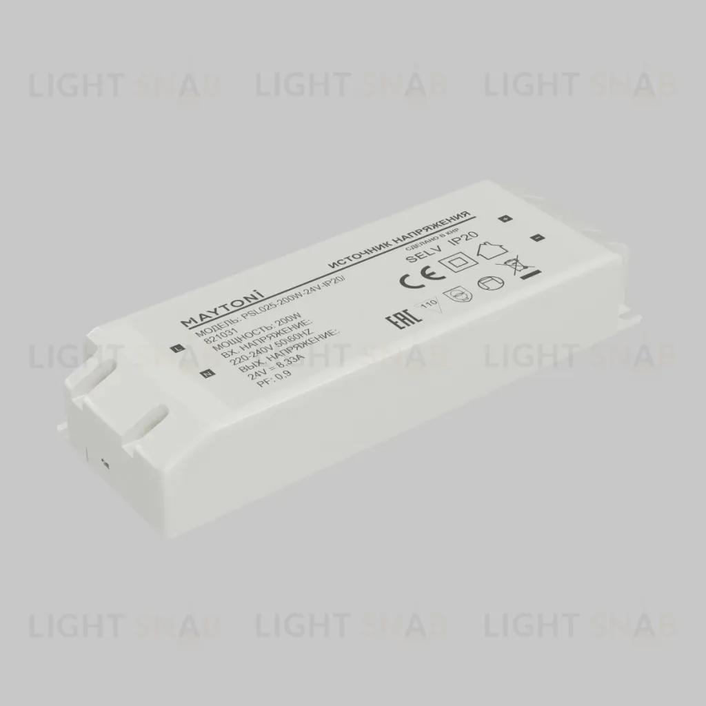 Источник напряжения Maytoni Led Strip PSL025 24В 200Вт IP20 821031 821031