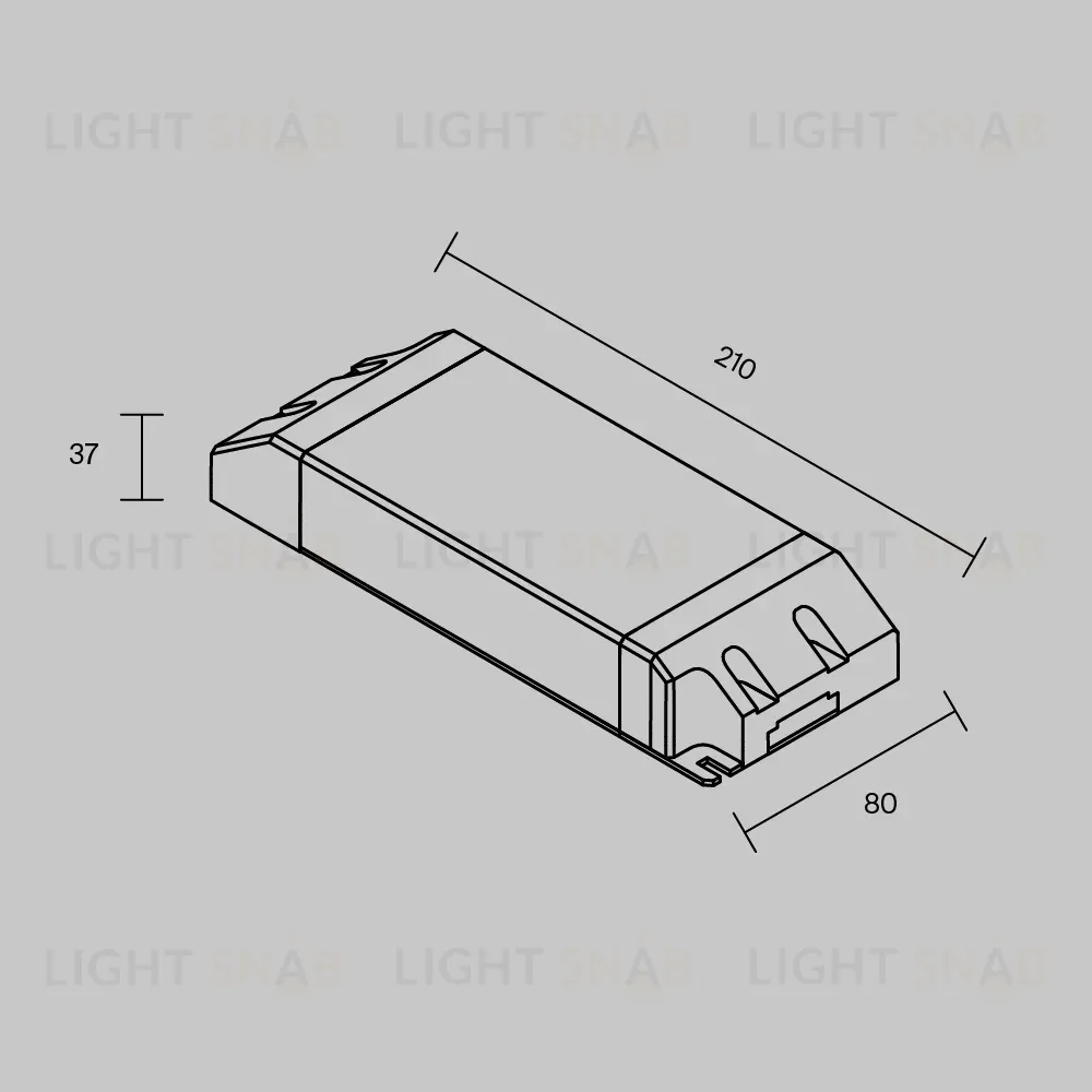 Источник напряжения Maytoni Led Strip PSL025 24В 300Вт IP20 821032 821032