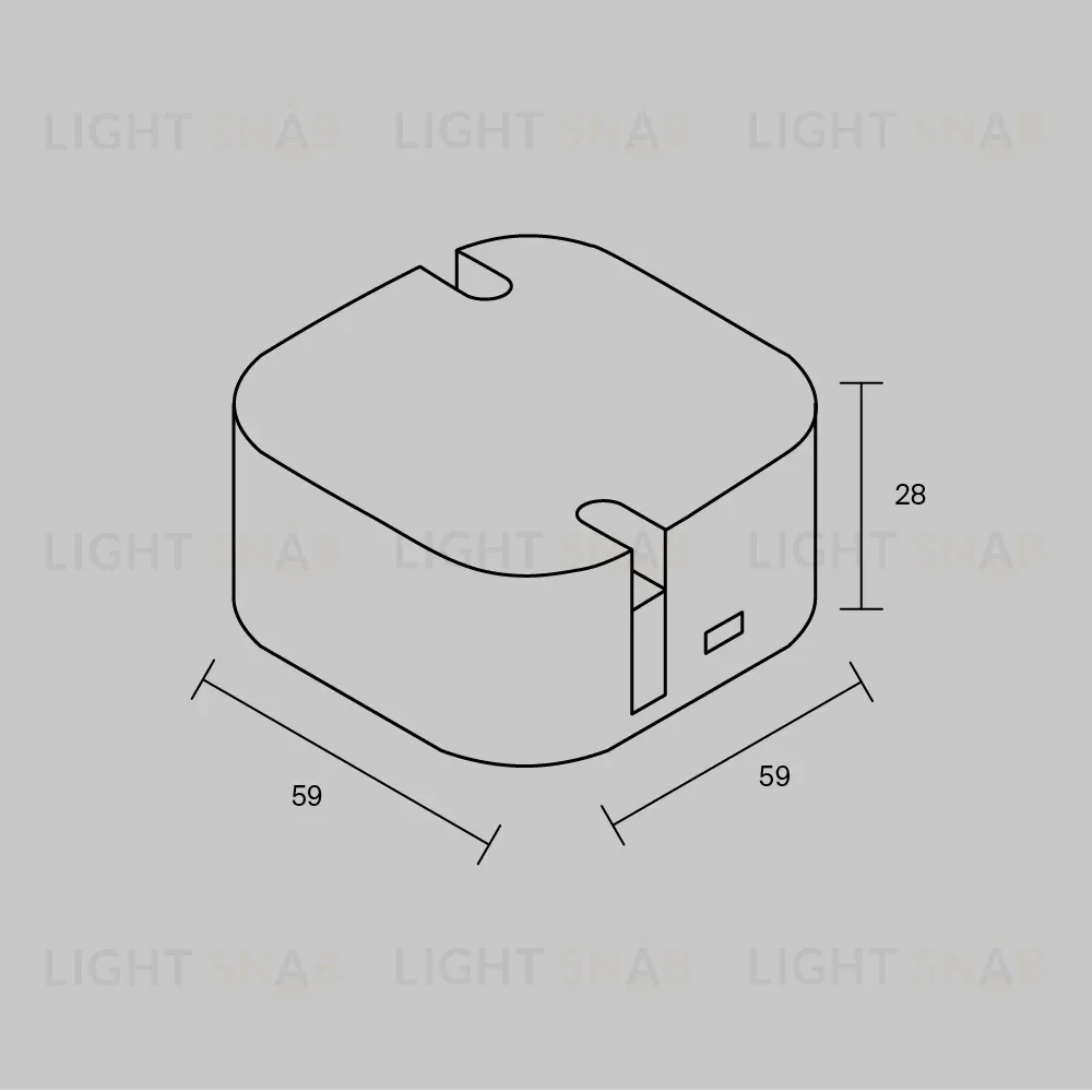Источник напряжения Maytoni Led Strip PSL026 24В 24Вт IP67 822015 822015