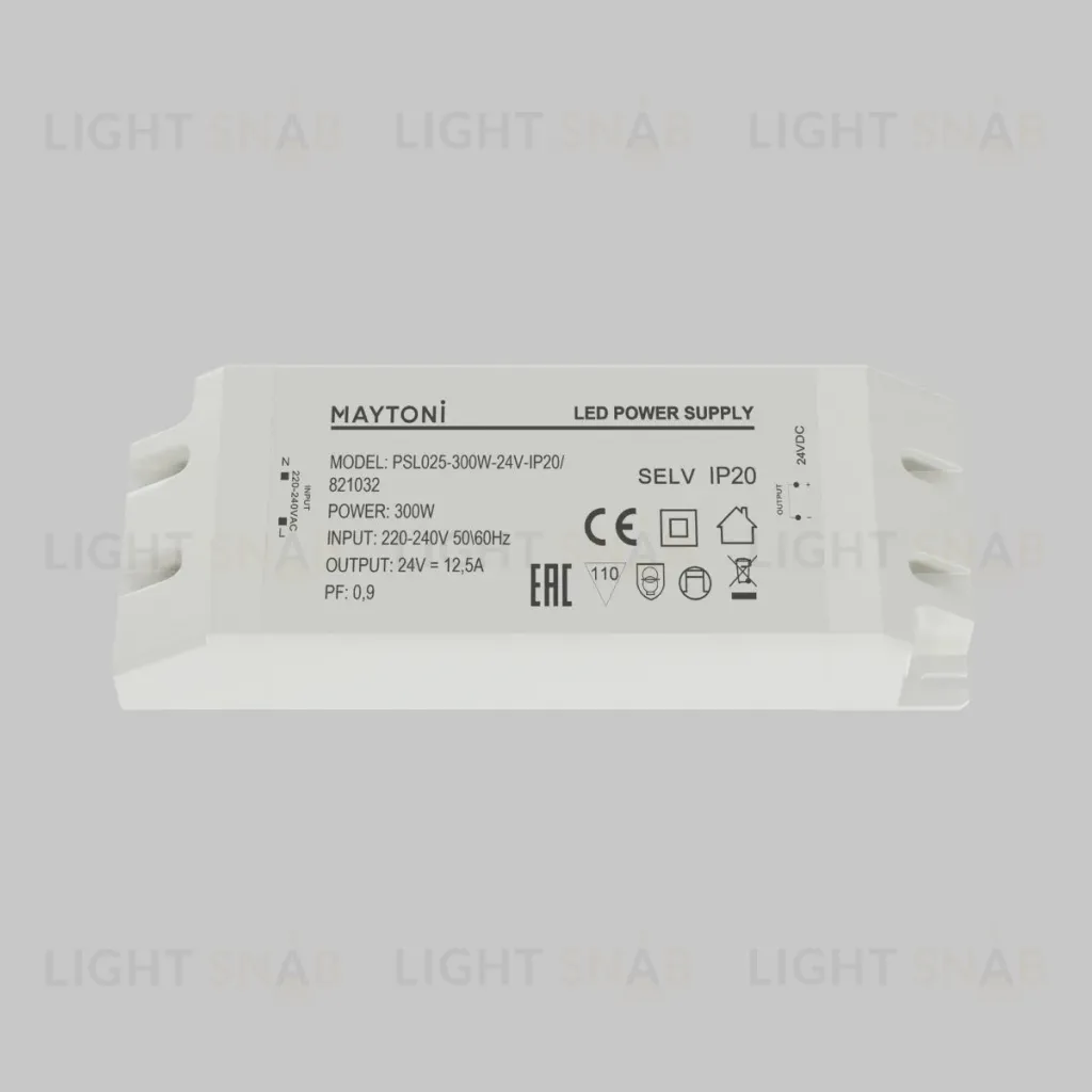 Источник напряжения Maytoni Led Strip PSL025 24В 300Вт IP20 821032 821032