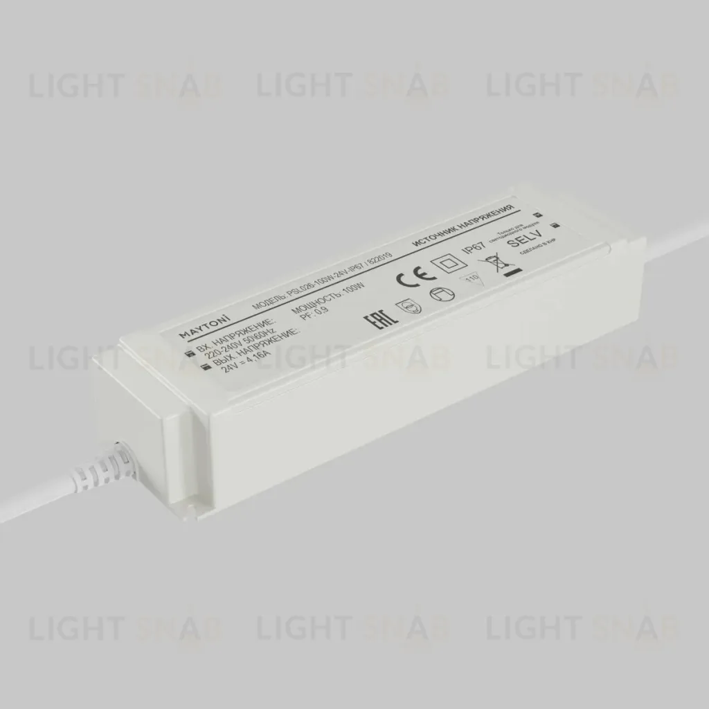 Источник напряжения Maytoni Led Strip PSL026 24В 100Вт IP67 822019 822019