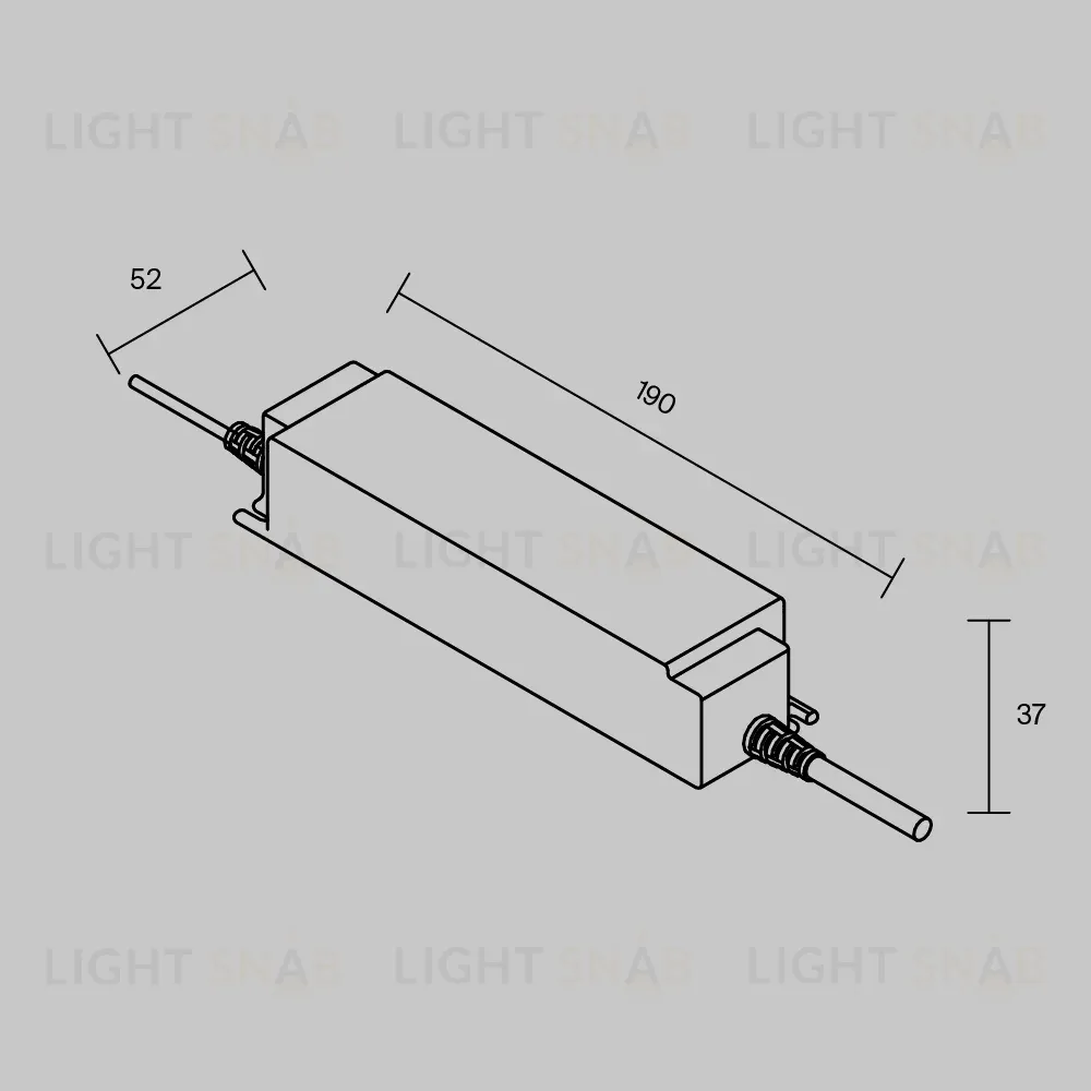 Источник напряжения Maytoni Led Strip PSL026 24В 100Вт IP67 822019 822019