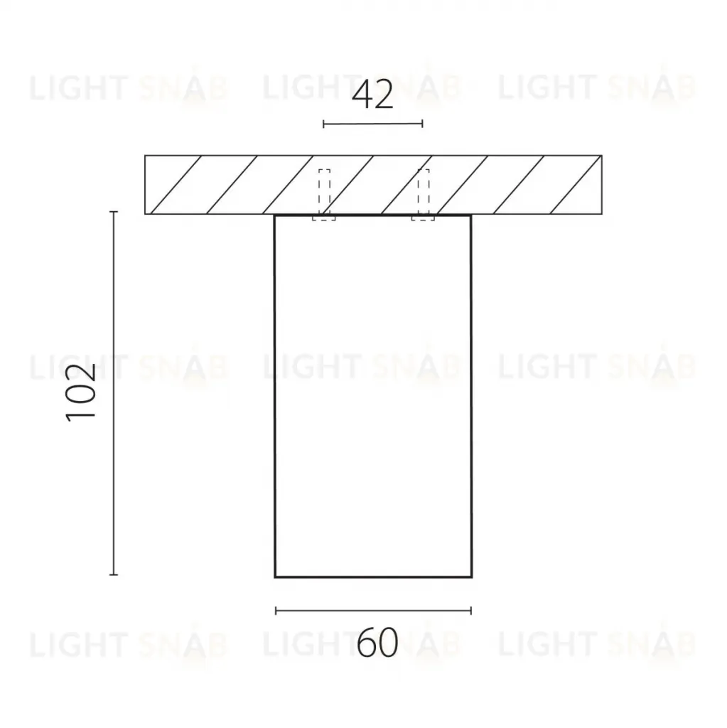 Накладной светильник Lightstar Rullo IP65 214476IP65 214476IP65