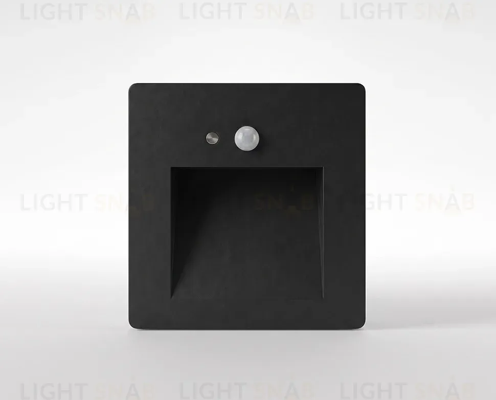 Подсветка для лестниц с датчиком движения Italline IT015-0308 black IT015-0308 black