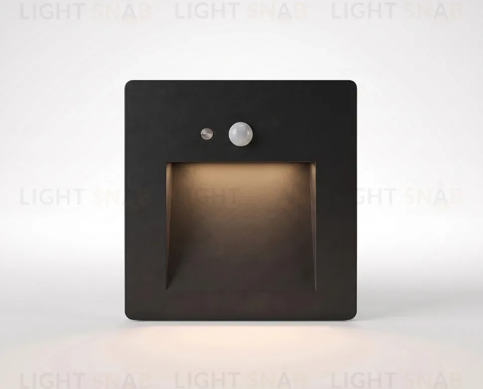 Подсветка для лестниц с датчиком движения Italline IT015-0308 black IT015-0308 black