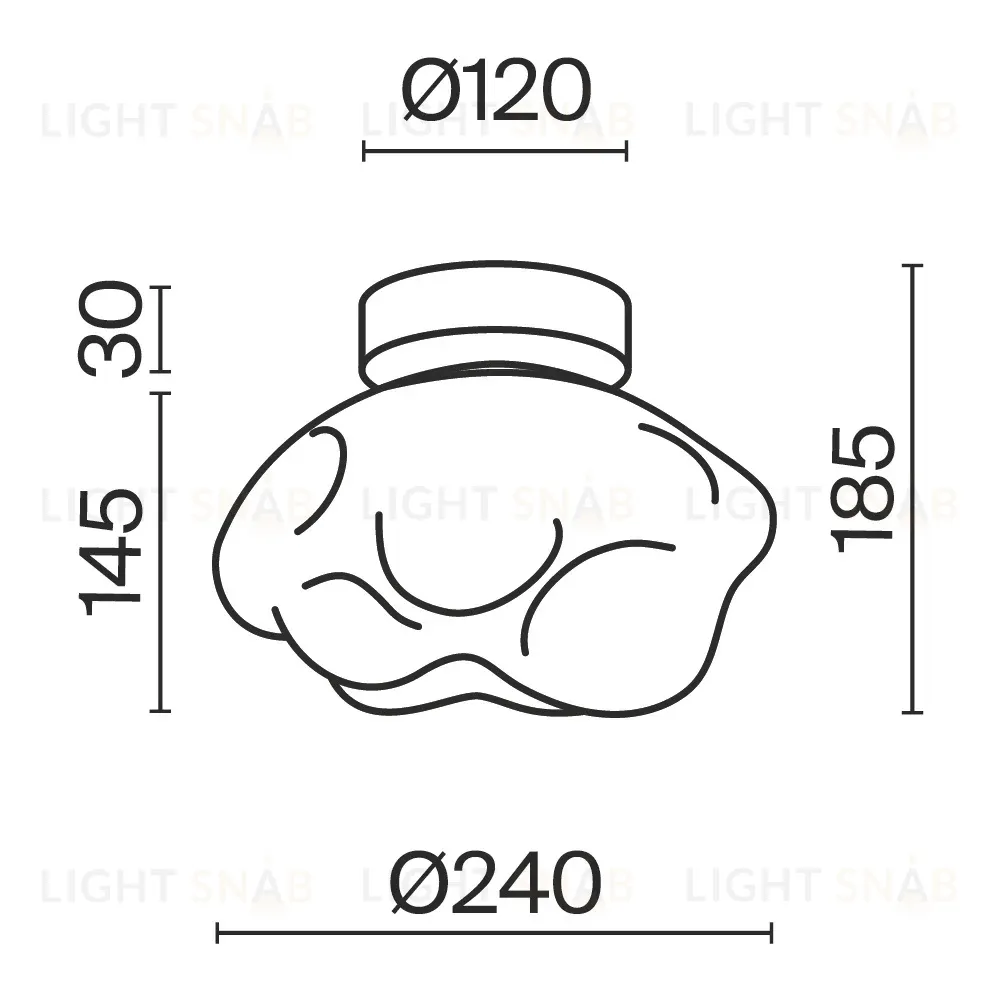 Потолочный светильник Maytoni Malleata MOD516CL-L8PT3K MOD516CL-L8PT3K