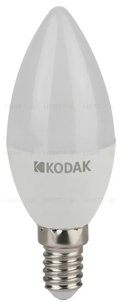 Лампа светодиодная Kodak LED B35-7W-840-E14 K 7Вт свеча нейтральный белый свет Е14 Б0057624 Б0057624